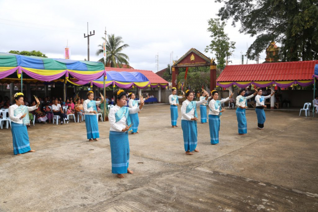 การแสดงคณะศรัทธาวัดแม่ข้าวต้มท่าสุด