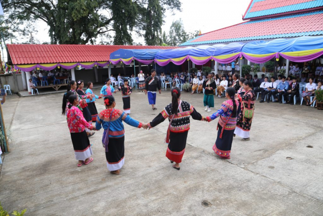 การแสดงคณะศรัทธาวัดแม่ข้าวต้มท่าสุด