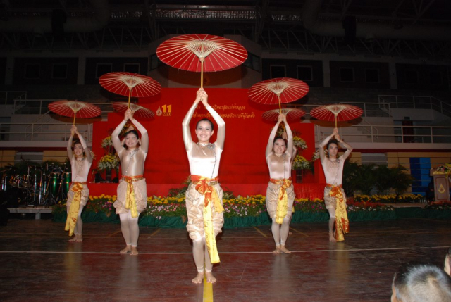 บรรยากาศงานเลี้ยงรับรองภาคค่ำ ณ อาคารเฉลิมพระเกียรติฯ