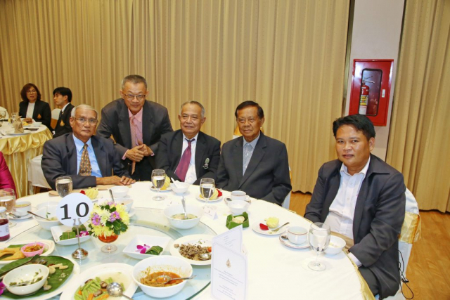 บรรยากาศงานเลี้ยงรับรองเนื่องในโอกาสครบรอบ 20 ปีแห่งการสถาปนามหาวิทยาลัยแม่ฟ้าหลวง