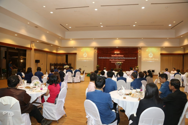 บรรยายกาศภายในงานเลี้ยงต้อนรับ