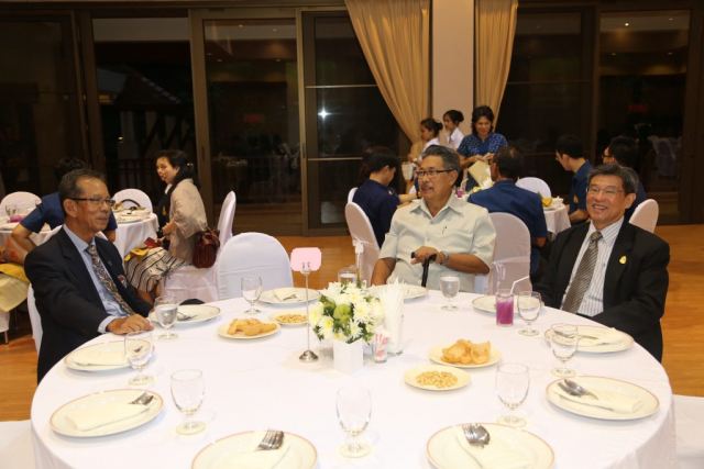 บรรยายกาศภายในงานเลี้ยงต้อนรับ
