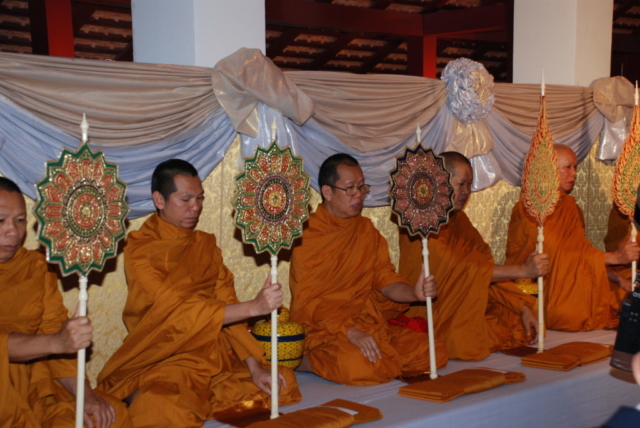 พระสงฆ์ถวายอนุโมทนา