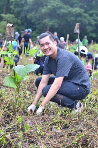 ภาพบรรยากาศกิจกรรมโครงการ “ศธ. ปลูกป่าร่วมใจทำดีเพื่อพ่อ”