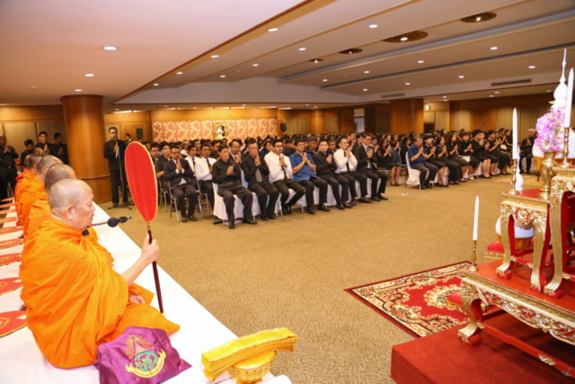 บรรยากาศพิธีบำเพ็ญกุศลเนื่องในโอกาสครบ 1 ปี แห่งการสวรรคต