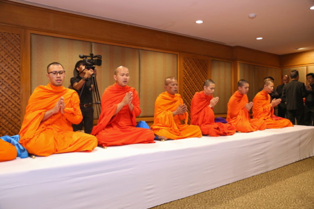 บรรยากาศพิธีบำเพ็ญกุศลเนื่องในโอกาสครบ 1 ปี แห่งการสวรรคต