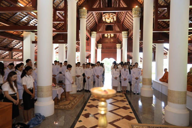 พิธีบำเพ็ญกุศล ณ วิหารพระเจ้าล้านทองเฉลิมพระเกียรติฯ