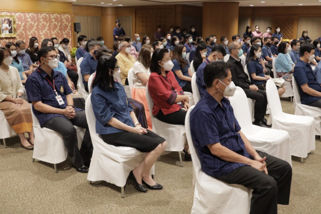บรรยากาศในพิธีดำหัวนายกสภามหาวิทยาลัย และอธิการบดีมหาวิทยาลัยแม่ฟ้าหลวง ประจำปี 2565