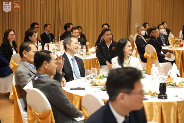 บรรยากาศในงานเลี้ยงรับรองฯ