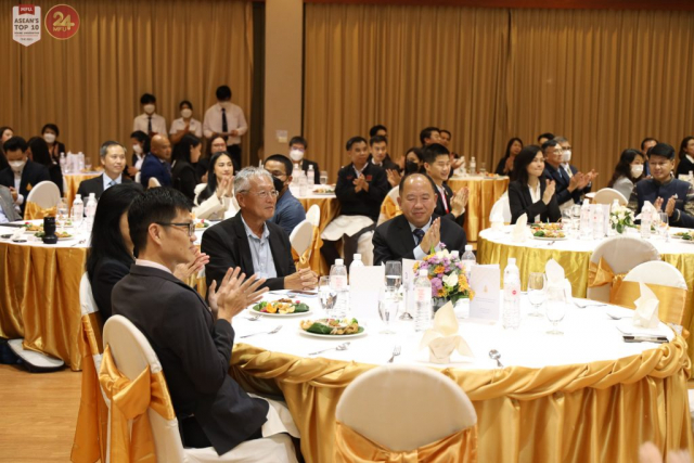 บรรยากาศในงานเลี้ยงรับรองฯ