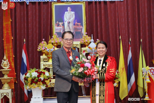 คุณโชติศิริ ดารายน นายกสมาคมสื่อมวลชนและนักประชาสัมพันธ์จังหวัดเชียงราย