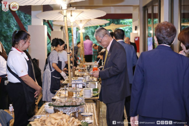 บรรยากาศ กาดหมั้ว ณ ห้องประชุมวนาสวรรค์