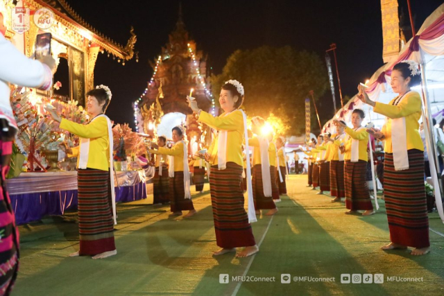 การแสดงของคณะศรัทธาวัดเชตวัน