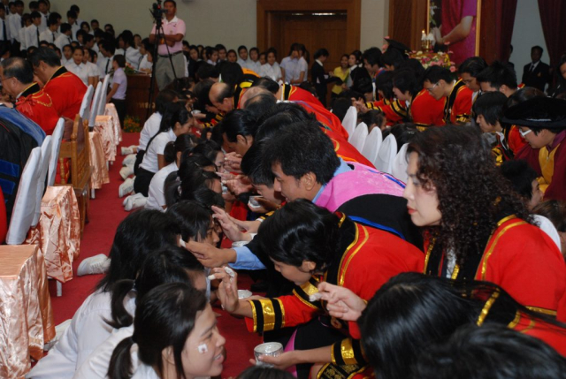 พิธีไหว้ครูและรับเป็นศิษย์ พ.ศ. 2551