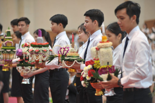 พิธีไหว้ครูและรับเป็นศิษย์ พ.ศ. 2561