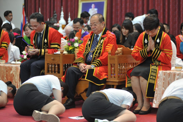 พิธีไหว้ครูและรับเป็นศิษย์ พ.ศ. 2561