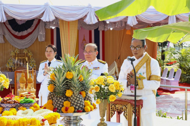 พระครูศิวาจารย์ อ่านโองการบวงสรวง